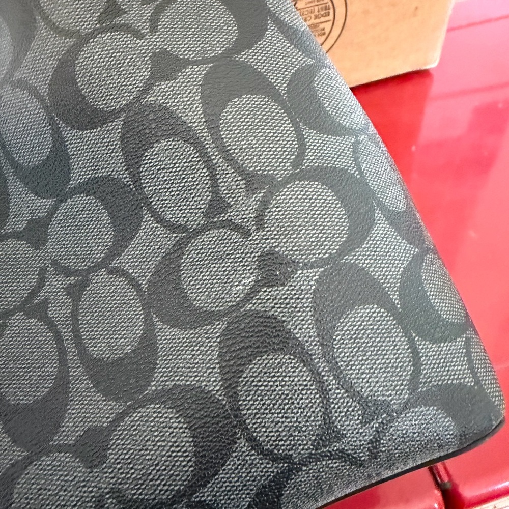 Coach Black Signature Bucket Bag - Picture 3 of 12